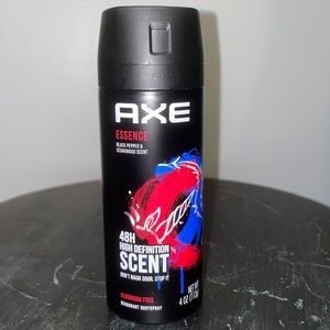 Axe Essence Body Spray 4 Oz Black Pepper & Cedarwood 48 Hour Scent